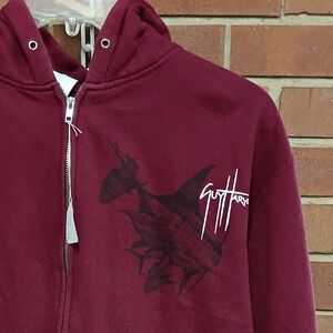 Guy Harvey Men's Maroon Sweater